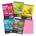 (CMP 8100) 3½" x 5" Colour Memo Pad